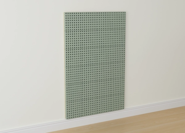 Panel akustyczny do pokoju, dźwiękochłonny, dekoracyjny, zielony, nowoczesny design, idealny do sali konferencyjnej i biura.