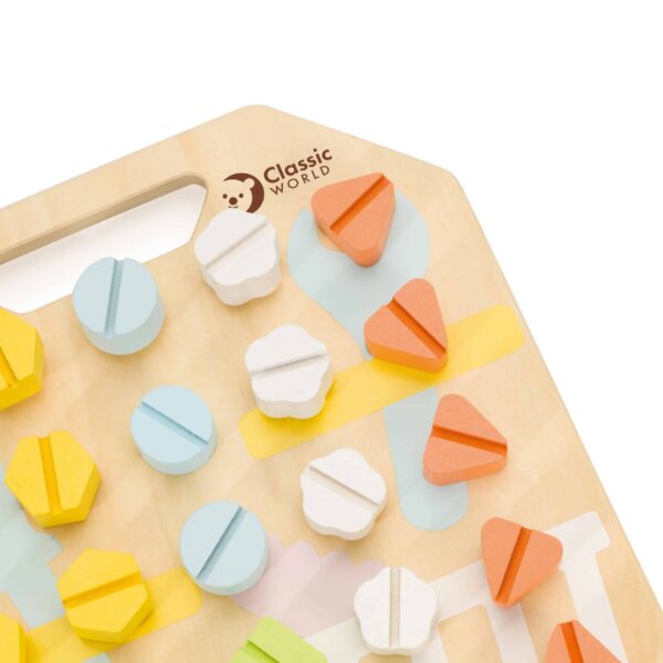 CLASSIC-WORLD-Drewniana-Tablica-Z-Srubkami-do-Wkrecania-6 CLASSIC-WORLD-Drewniana-Tablica-Z-Srubkami-do-Wkrecania-6