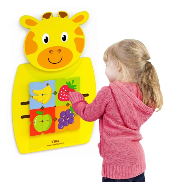 Drewniana-Sensoryczna-Tablica-manipulacyjna-Zyrafa-Viga-Toys-1 Drewniana-Sensoryczna-Tablica-manipulacyjna-Zyrafa-Viga-Toys-1