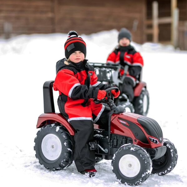 FALK-Traktorek-Czerwony-Valtra-S4-na-Pedaly-z-Przyczepka-od-3-Lat-5 FALK-Traktorek-Czerwony-Valtra-S4-na-Pedaly-z-Przyczepka-od-3-Lat-5