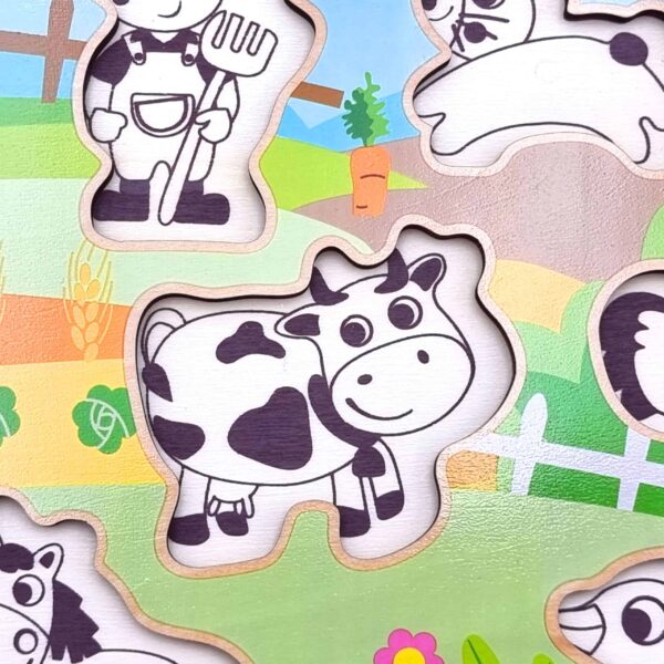 TOOKY-TOY-Drewniane-Puzzle-Montessori-Farma-z-Pinezkami-Do-Dopasowania-3 TOOKY-TOY-Drewniane-Puzzle-Montessori-Farma-z-Pinezkami-Do-Dopasowania-3