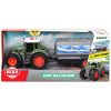 DICKIE-Farm-Traktor-Fendt-z-przyczepka-na-mleko-26cm-6