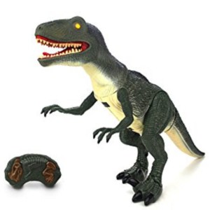Dinozaur RC Velociraptor sterowany + dźwięki