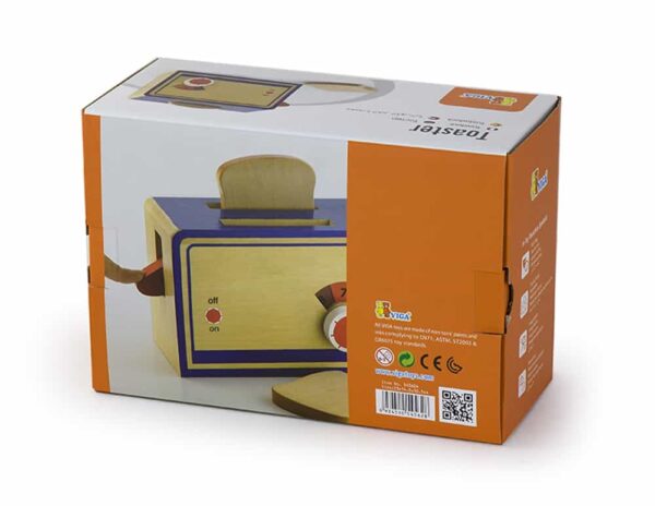 Drewniany-Toster-Kuchenny-Dla-Dzieci-AGD-Grzanki-Tosty-Viga-Toys-2 Drewniany-Toster-Kuchenny-Dla-Dzieci-AGD-Grzanki-Tosty-Viga-Toys-2