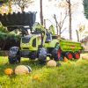 FALK-Traktor-CLAAS-na-Pedaly-z-Przyczepa-Lyzka-i-Spychaczem-od-3-Lat-4