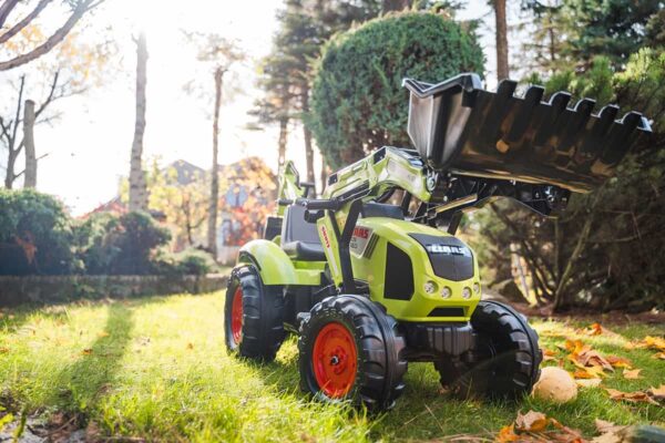 FALK-Traktor-CLAAS-na-Pedaly-z-Przyczepa-Lyzka-i-Spychaczem-od-3-Lat-6 FALK-Traktor-CLAAS-na-Pedaly-z-Przyczepa-Lyzka-i-Spychaczem-od-3-Lat-6