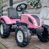 FALK-Traktor-Pink-Country-Star-na-Pedaly-z-Przyczepka-od-3-lat-2