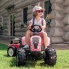 FALK-Traktor-Pink-Country-Star-na-Pedaly-z-Przyczepka-od-3-lat-3