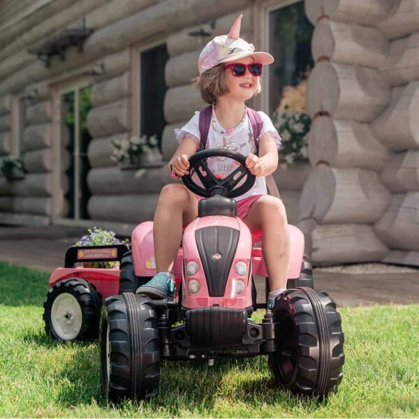 FALK-Traktor-Pink-Country-Star-na-Pedaly-z-Przyczepka-od-3-lat-3 FALK-Traktor-Pink-Country-Star-na-Pedaly-z-Przyczepka-od-3-lat-3
