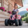 FALK-Traktor-Pink-Country-Star-na-Pedaly-z-Przyczepka-od-3-lat-4