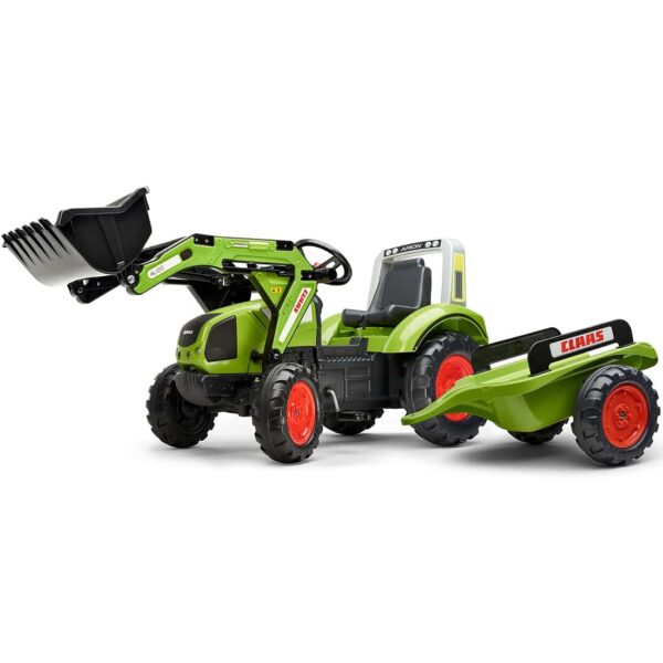 FALK-Traktor-na-Pedaly-z-Lyzka-i-Przyczepka-Zielony-CLAAS-od-3-Lat-1 FALK-Traktor-na-Pedaly-z-Lyzka-i-Przyczepka-Zielony-CLAAS-od-3-Lat-1