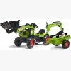 FALK-Traktor-z-Przyczepa-CLAAS-Arion-Backhoe-LYZKA-Ladowarka-Od-2-Lat-2
