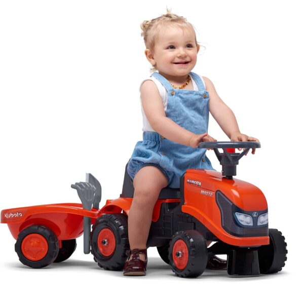 FALK-Traktorek-Kubota-Pomaranczowy-z-Przyczepka-akc.-od-1-roku-7 FALK-Traktorek-Kubota-Pomaranczowy-z-Przyczepka-akc.-od-1-roku-7