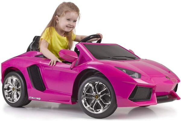 FEBER-Lamborghini-Aventador-Pink-samochod-elektryczny-6V-3-4 FEBER-Lamborghini-Aventador-Pink-samochod-elektryczny-6V-3-4