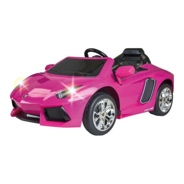 FEBER-Lamborghini-Aventador-Pink-samochod-elektryczny-6V-3-6 FEBER-Lamborghini-Aventador-Pink-samochod-elektryczny-6V-3-6