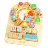 MASTERKIDZ-Drewniany-Zegar-Nauka-Czasu-i-Pogody-Montessori-4