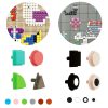MASTERKIDZ Geometryczne Elementy Tablic 256 szt