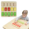 MASTERKIDZ Tablica Edukacyjna Układanka Nauka Liczenia Montessori