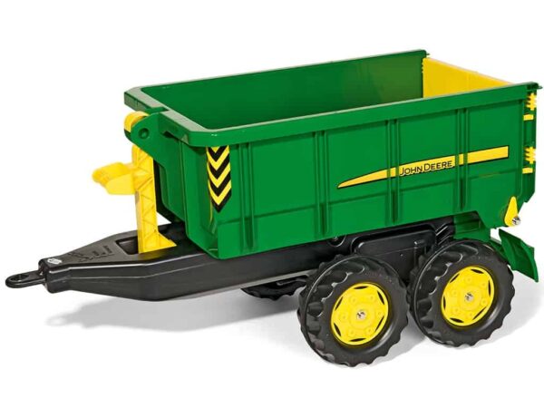 Rolly Toys duża Dwuosiowa Przyczepa John Deere Wywrotka Rolly Toys duża Dwuosiowa Przyczepa John Deere Wywrotka