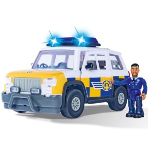 SIMBA Strazak Sam Jeep Policyjny Figurka Malcolma 1