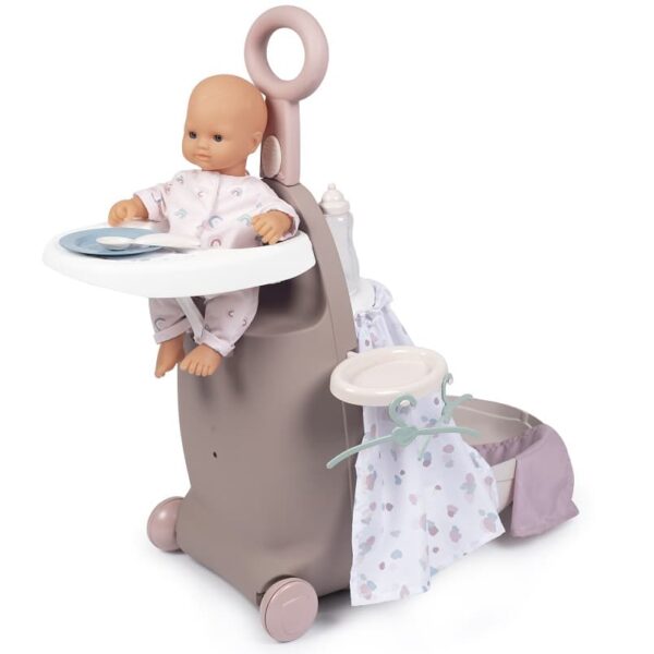 SMOBY Baby Nurse Wielofunkcyjna Walizka z łóżeczkiem dla lalki SMOBY Baby Nurse Wielofunkcyjna Walizka z łóżeczkiem dla lalki