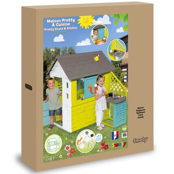 SMOBY-Domek-Ogrodowy-Pretty-z-Kuchnia-2 SMOBY-Domek-Ogrodowy-Pretty-z-Kuchnia-2