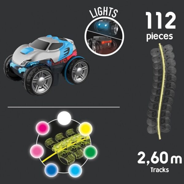 SMOBY-Flextreme-Neon-Tor-Samochodowy-z-Autem-Zestaw-Startowy-4 SMOBY-Flextreme-Neon-Tor-Samochodowy-z-Autem-Zestaw-Startowy-4