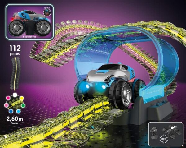 SMOBY-Flextreme-Neon-Tor-Samochodowy-z-Autem-Zestaw-Startowy-5 SMOBY-Flextreme-Neon-Tor-Samochodowy-z-Autem-Zestaw-Startowy-5