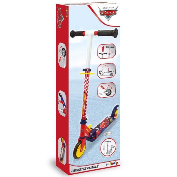 SMOBY-Hulajnoga-Dwukolowa-Auta-3-Cars-Metalowa-5 SMOBY-Hulajnoga-Dwukolowa-Auta-3-Cars-Metalowa-5