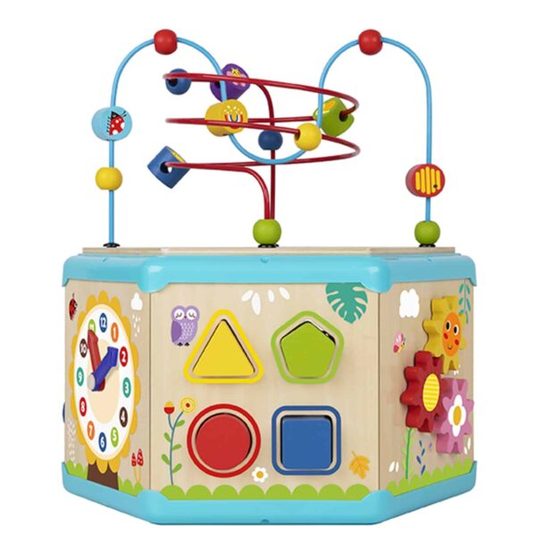 TOOKY-TOY-Interaktywny-Drewniany-Szesciokat-Montessori-Otwierane-Pudelko-5 TOOKY-TOY-Interaktywny-Drewniany-Szesciokat-Montessori-Otwierane-Pudelko-5