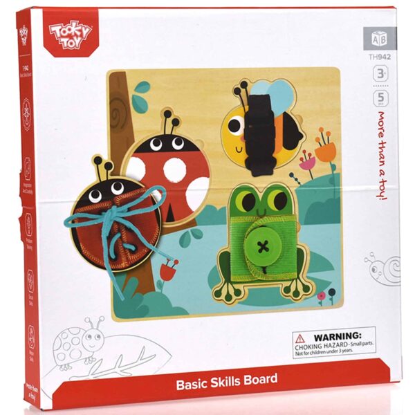 Tooky-Toy-Drewniana-Tablica-Edukacyjna-Sorter-Trening-Cwiczenia-Sznurek-Guzik-Klamerka-4 Tooky-Toy-Drewniana-Tablica-Edukacyjna-Sorter-Trening-Cwiczenia-Sznurek-Guzik-Klamerka-4
