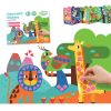WOOPIE ART&FUN Naklejki Zestaw Dopasuj Kształty i Kolory Wyklejanka Zwierzątka 504 el.