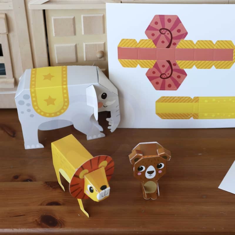WOOPIE ARTFUN Zestaw Kreatywny Origami 3D Zrob to Sam 10 Zwierzakow 4