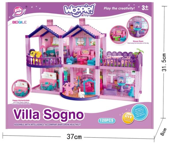 WOOPIE-Domek-dla-Lalek-Kucykow-PONY-FANTASY-VILLA-120-el-2 WOOPIE-Domek-dla-Lalek-Kucykow-PONY-FANTASY-VILLA-120-el-2