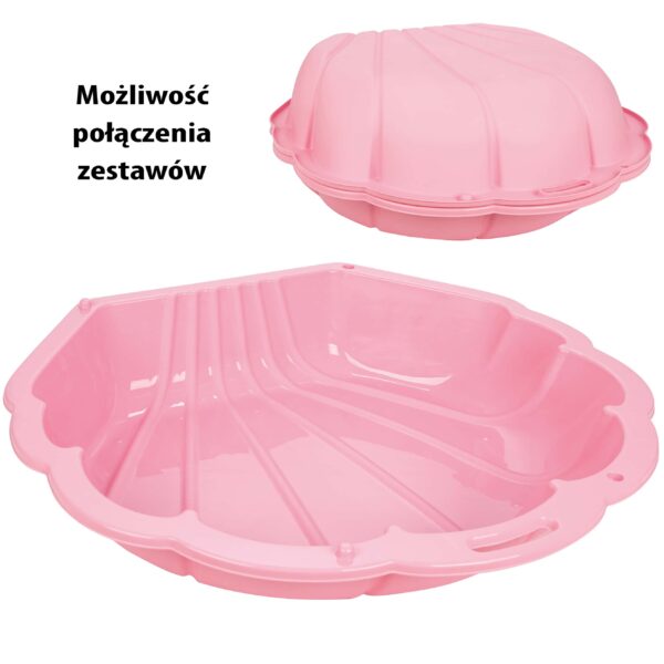 WOOPIE-Piaskownica-Basen-Muszelka-Rozowa-3w1-Suchy-Basen-1-szt-1 WOOPIE-Piaskownica-Basen-Muszelka-Rozowa-3w1-Suchy-Basen-1-szt-1