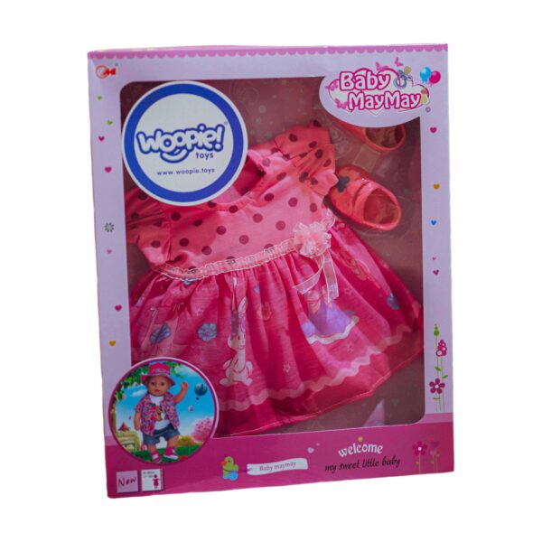 WOOPIE-Ubranko-dla-Lalki-Rozowa-Sukienka-Kroliczek-43-46-cm-5 WOOPIE-Ubranko-dla-Lalki-Rozowa-Sukienka-Kroliczek-43-46-cm-5