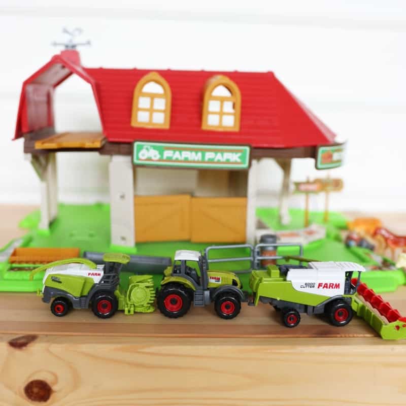 WOOPIE Zestaw Farma Zagroda Traktory Figurki 42 el 2