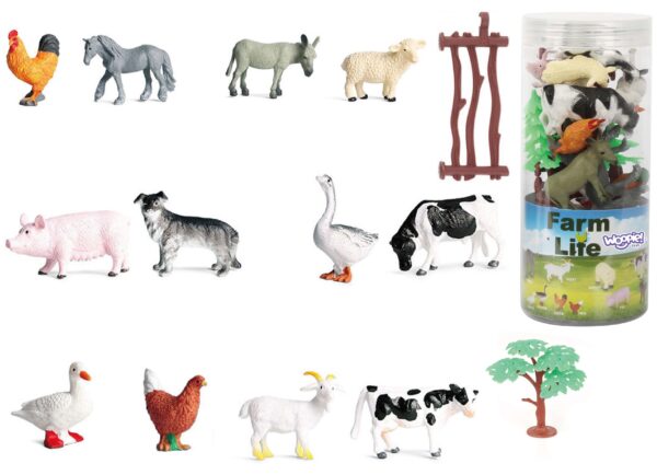 WOOPIE Zestaw Figurki Farma 14 el. WOOPIE Zestaw Figurki Farma 14 el.