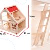 KX6486 Domek dla lalek drewniany + mebelki i ludziki 40cm 3