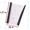 KX8728 Folia rolka carbon 3D czarna 1,27x28m 3