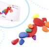 KX6288 Kamyki kreatywne kolorowe układanka montessori 8