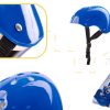 KX5613 Kask ochraniacze na rolki deskorolkę regulacja czerwony