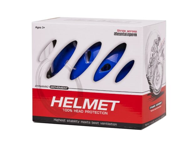 KX5613_1 Kask ochraniacze na rolki deskorolkę regulacja niebies KX5613_1 Kask ochraniacze na rolki deskorolkę regulacja niebies