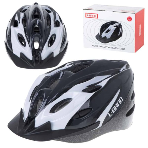 L-BRNO Kask rowerowy regulowany rozmiar M 54-58cm L-BRNO Kask rowerowy regulowany rozmiar M 54-58cm
