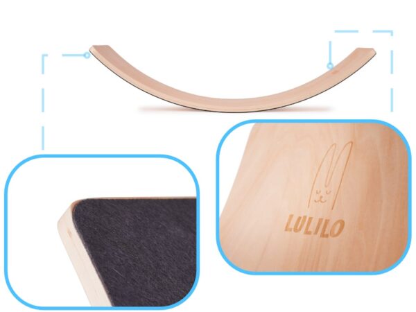 KX5417 LULILO Deska do balansowania balansowa BOLDO dla dzieci 2 KX5417 LULILO Deska do balansowania balansowa BOLDO dla dzieci 2