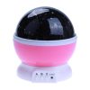Lampka-nocna-projektor-gwiazd-2w1-USB-fioletowa-1