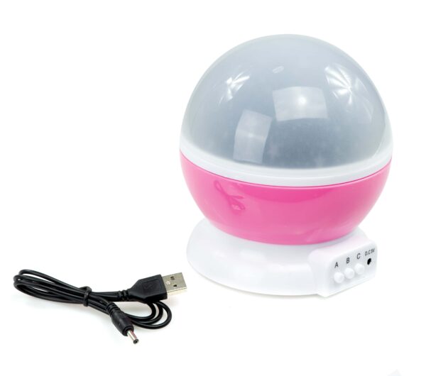 Lampka-nocna-projektor-gwiazd-2w1-USB-fioletowa-5 Lampka-nocna-projektor-gwiazd-2w1-USB-fioletowa-5