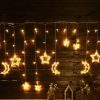 Lampki-LED-kurtyna-ksiezyc-gwiazdy-25m-138LED-cieply-2