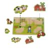 Puzzle-drewniane-ukladanka-farma-traktor-krowa-2