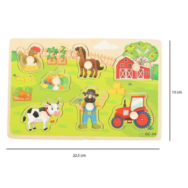 Puzzle-drewniane-ukladanka-farma-traktor-krowa-3 Puzzle-drewniane-ukladanka-farma-traktor-krowa-3